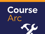 A hammer and wrench with text that reads "CourseArc"