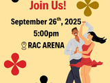 Information about the Bachata/Salsa night included date, time and location.