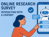 online survey with bot
